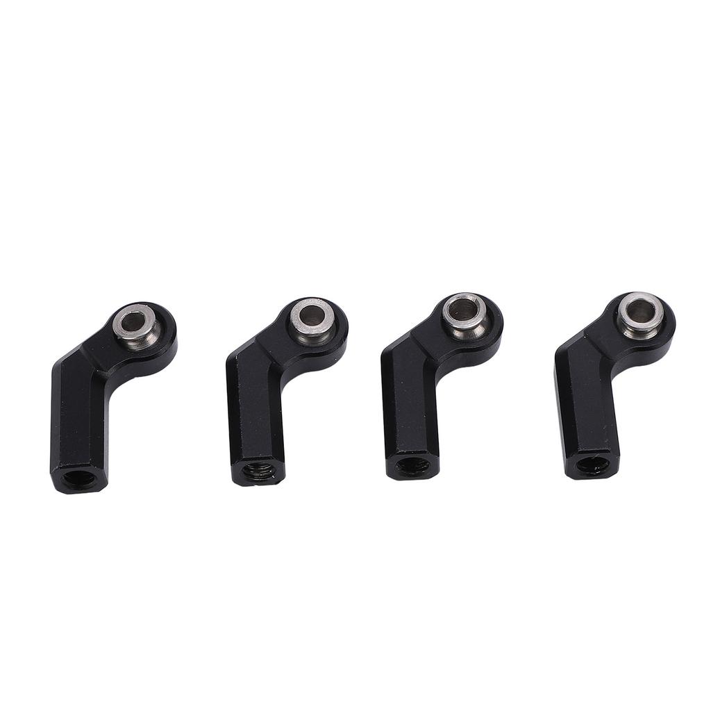 4PCS Metal Ball Joint Alloy 7.0mm Diameter M4 Thread High Accuracy RC Car Bend Ball Joint Ti Color