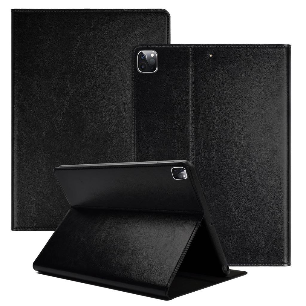 2021 New iPad Pro 11" Genuine Leather Protective Case - Fits 12.9" and Air4 10.9" Models