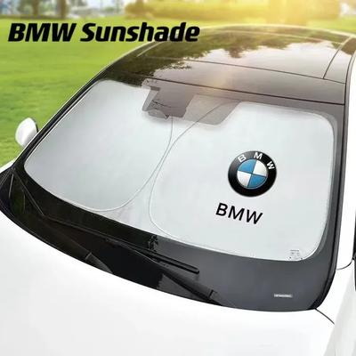 Автомобильный солнцезащитный козырек на лобовое стекло для BMW E46 E53 E90 E60 E61 E93 E87 X1 X3 X5 X6 F30 F20 F10 Защитный складной чехол-блок от УФ-излучения