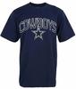 Мужская футболка Dallas Cowboys, синяя, с коротким рукавом, для Адвента