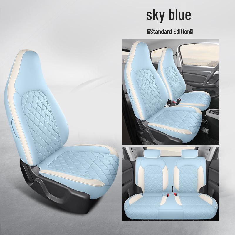 Leapmotor T03 Universal Leather Car Seat Cushion Set - All-Season Fit