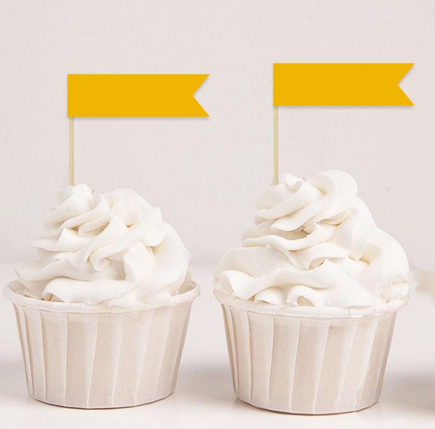 Дарлинг Сувенир| Топпер для кексов с простыми флагами | Десертные украшения для торта, кексов, вечеринок, топперов, упаковка