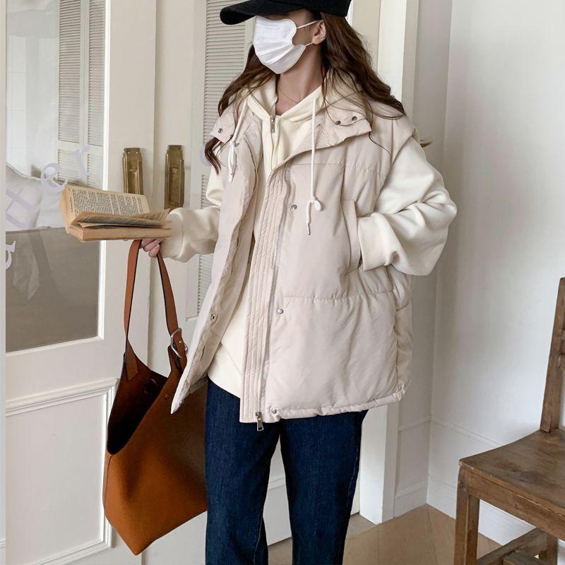 Add Fertilizer To Increase Down Cotton Vest Autumn and Winter Lightweight Loose Sleeveless Vest Waistcoat