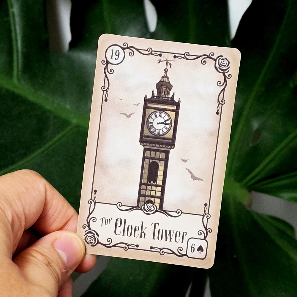 Карты Ленорман «Под розами» Очаровательная колода Пти Ленорман из 40 карт, представленная с нежными иллюстрациями в сепии 9*6 см