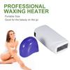 Портативный нагреватель воска для удаления волос, электрический роликовый нагреватель для депиляции, домашний воск для путешествий, восковая эпиляция в домашних условиях, СПА
