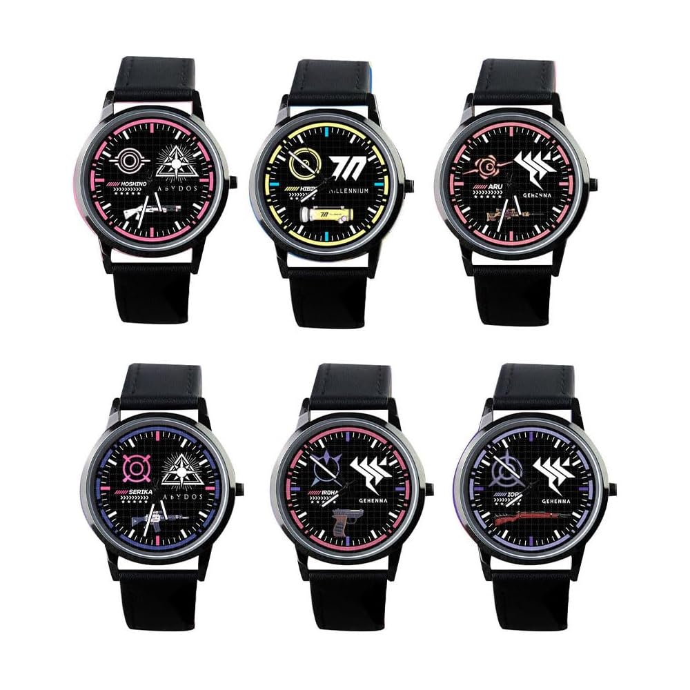 Blue Archive Wristwatch Yuuka Hayase Shiroko Sunokami Stylish Kids Fashion Watch