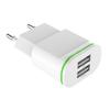 LED 2A USB Charger EU Plug Adapter + Type C Fast Charger USB for OnePlus 6 5t 3t LG G7 V30 G6 G5 Q6 Q8 ThinQ ,Nintendo Switch