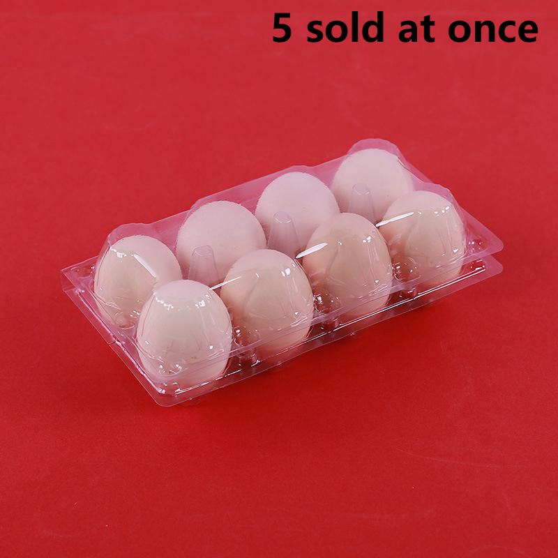 5 шт. анти-давление и анти-падение упаковочные коробки для яиц одноразовые прозрачные коробки для яиц ударопрочный пластиковый лоток для защиты яиц