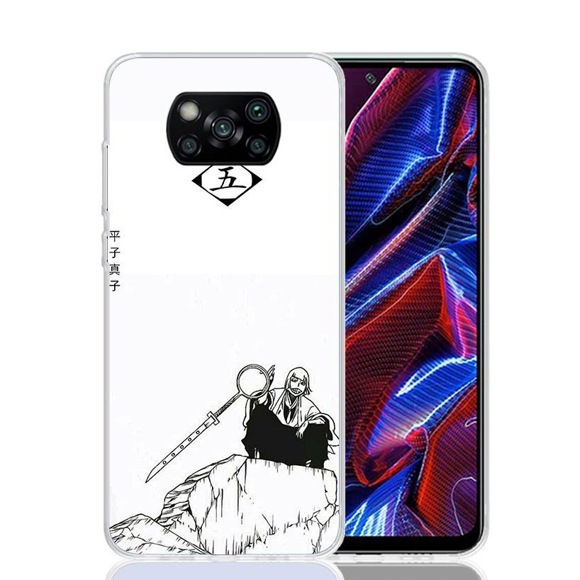 Чехол для телефона Bleach Синдзи Хирако для Xiaomi Poco X7 X6 X5 Pro F7 Ultra Redmi 15C 15 13 13C 12 12C 10 10A 10C 9 9A 9C 9T Cover Poc