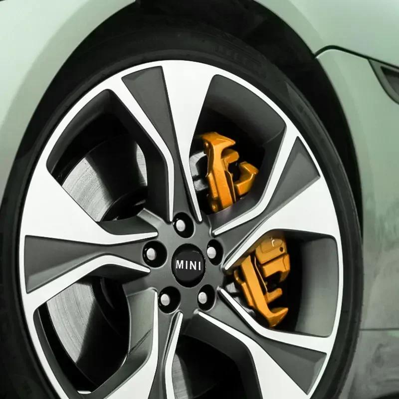 2025 Для BMW MINI 4 шт. 60 мм Центральная заглушка ступицы колеса автомобиля Колпачок ступицы диска Пылезащитная крышка ступицы Эмблема Для Mini Cooper Fridge One F56 R56
