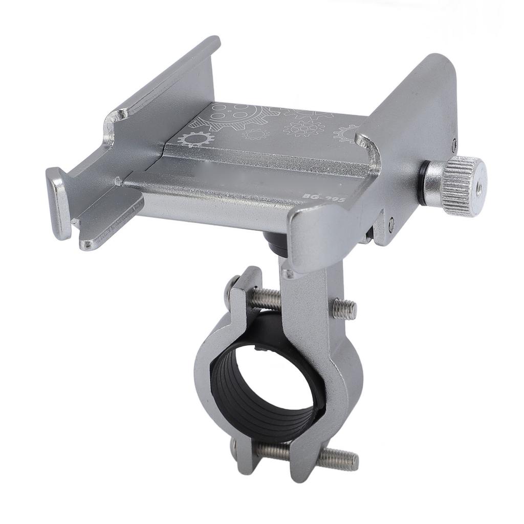 Cycle Phone Mount Aluminum Alloy 360 Degree Rotating Anti Shake Quick Release Cycle Phone Holder for Electric Scooter