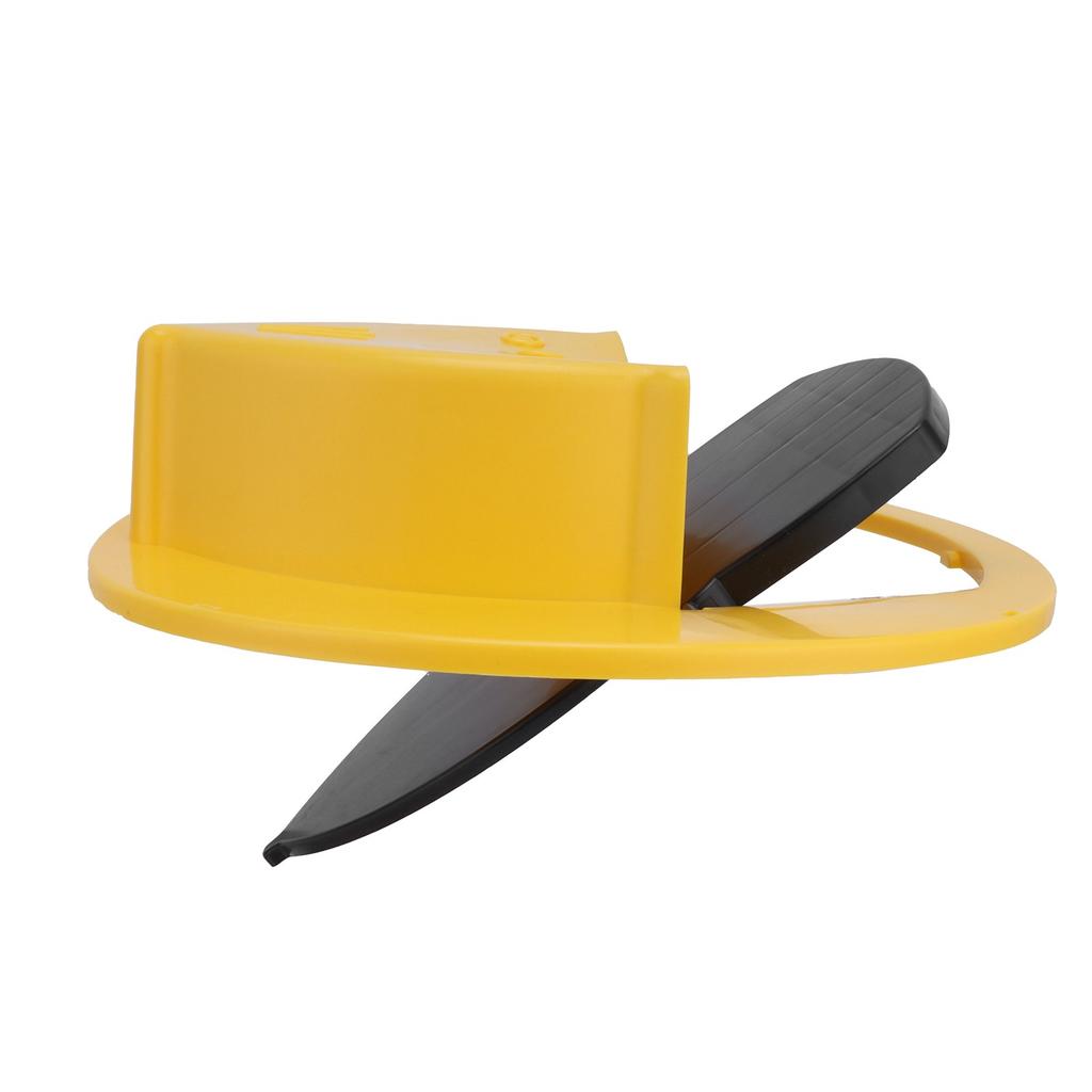 Переворачивающаяся крысоловка Прочная Автоматически перезагружающаяся мышеловка для помещения и улицы Ловец мышей Желтая