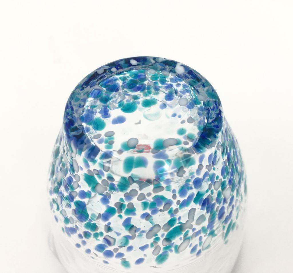 ADERIA Tsugaru Vidro Sake Hydrangea, изготовлено индивидуально, охлажденное саке, подарок на новоселье, небольшой подарок на пенсию, день рождения.