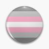 Demigirl Pride, большой флаг с принтом, мягкая пуговица, булавка, ювелирное изделие, креативный значок на лацкане, забавный модный воротник, подарочная брошь, мультяшная брошь