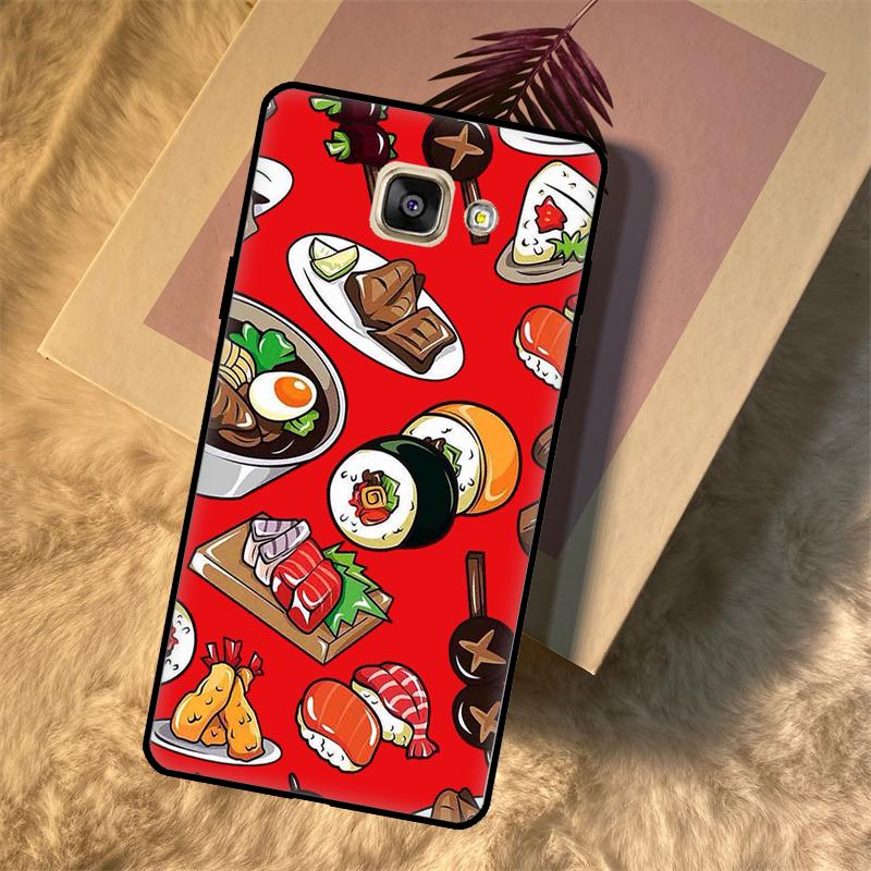 Японский кейс для еды Суши для Samsung Galaxy M21 M31 M16 M36 M56 M33 M53 M13 M12 M32 M52 M15 M55 M14 M35 M34 M54