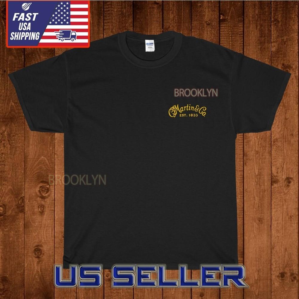 NEW SHIRT MARTIN and CO GUITARS LOGO T-SHIRT UNISEX FUNNY AMERICAN USA SIZE S-5XL