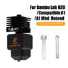 Для Bambu Lab H2D Комплект горячего конца Высокопоточный Закаленная сталь 0.2/0.4/0.6/0.8 мм Сопло горячего конца Сменное Совместимое Bambu A1/A1 Mini