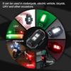 1 Piece 7 Color Drone Strobe Light USB LED Anti-Collision Bike Tail /Model Aircraft Night Flying Mini Signal Flashing Warning Light