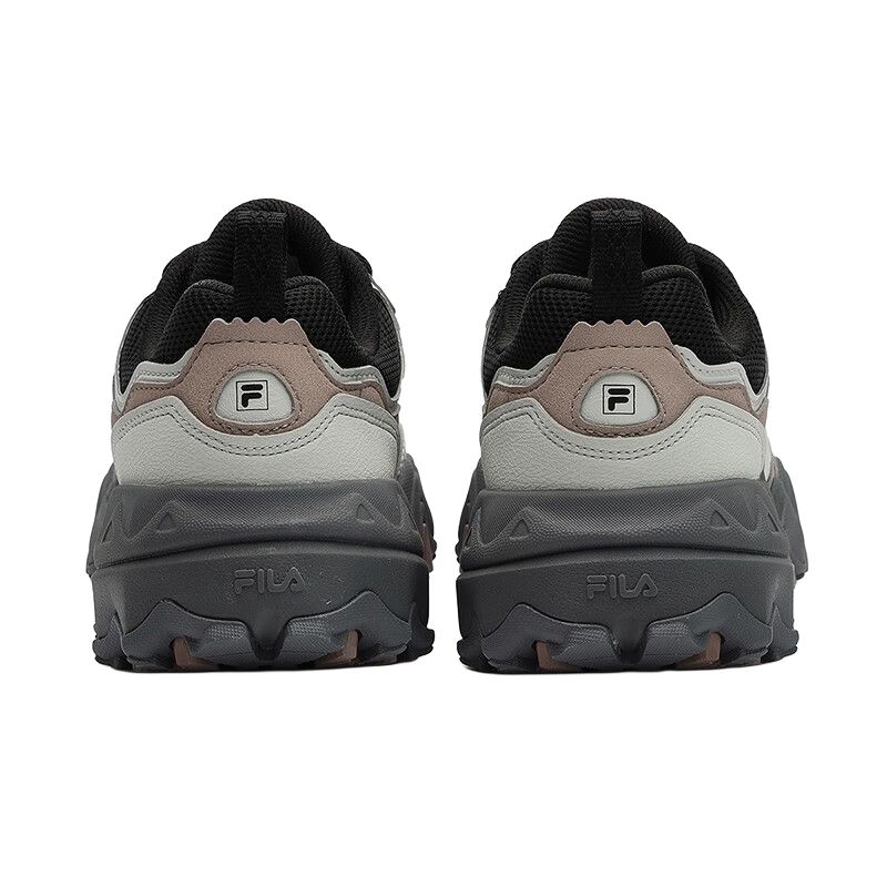 Fila Удобные Легкие Низкие Кроссовки Папы Женские кроссовки Черные Серые F12W332105FBA