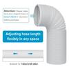 Portable Air Conditioner Parts Fit 5.1in 5.9in Diameter Pipe Joint for Living Room Indoor Workplace Home Accessories