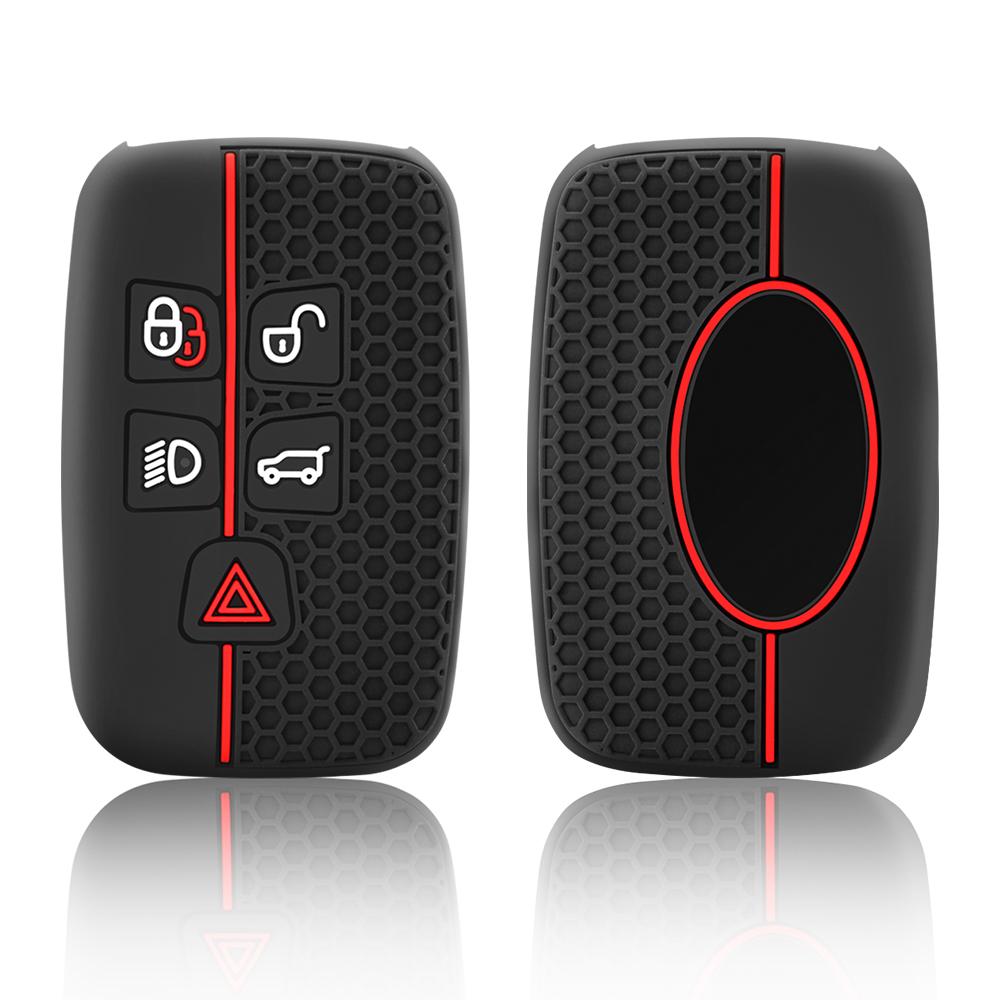 Резиновый чехол для брелока для Land Rover A9 Range Rover Sport Evoque Discovery Freelander держатель для пульта дистанционного управления брелок защитная кожа