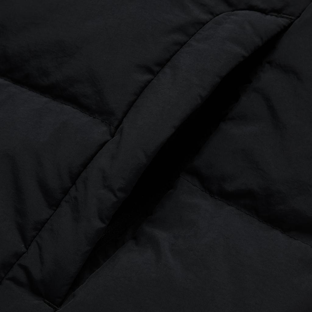 Пуховик Li Ning Hot Pot, водонепроницаемый, с воротником-стойкой и буквенным принтом, теплый, повседневный, универсальный, на молнии, короткий, зимний, AYMU478-5