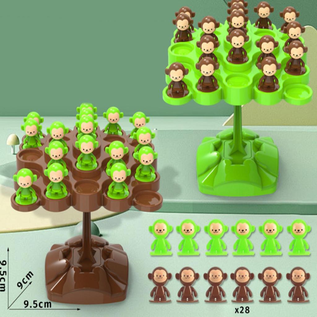 Monkey Balance Tree Focus Balance Training Детские игрушки Складные музыкальные серии Интерактивная настольная игра для родителей и детей