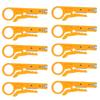 10Pcs Wire Stripper Multi Purpose Mini Cable Crimping Stripping Pliers Tool for Electrician