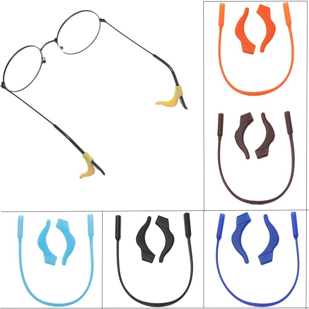 Elegent Eyewear Accessories Sports Eyeglass Lanyard Silicone Glasses Chain Glasses Strap Ear Hooks