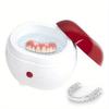 Automatic Denture Cleaning Case, Portable Retainer Cleaner Case, Plastic Material, Effortlessly Clean and Protect Dentures