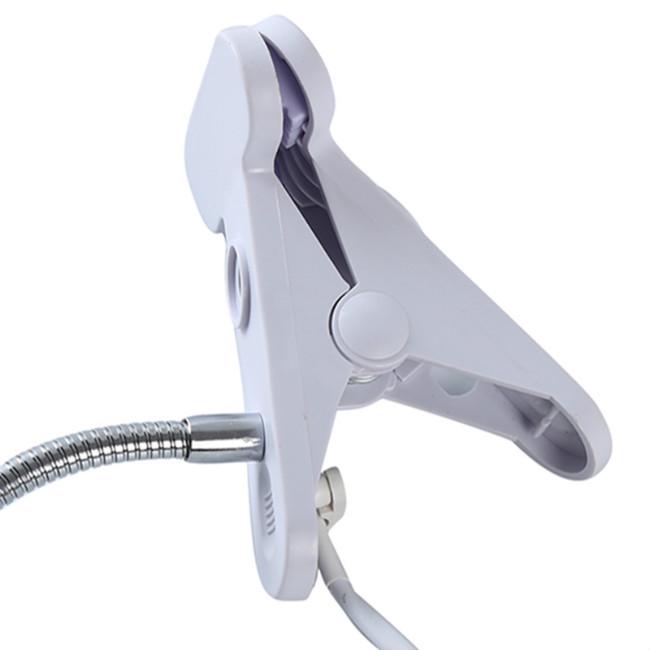 E27 светодиодная настольная лампа, вращающаяся на 360 градусов, держатель, зажим для ремня, переключатель, светильник для освещения, держатель лампы, универсальный зажим