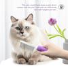 Detangling Pet Comb Grooming Comb With Long Short Stainless Steel Teeth Safely Remove Knots Gentle Effective Detangling Tool For Pet Hair