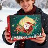 Новый Адвент-календарь Рождественские носки для мальчиков, девочек, мужчин и женщин Рождественский отсчет Рождественское украшение 24-дневный сюрприз