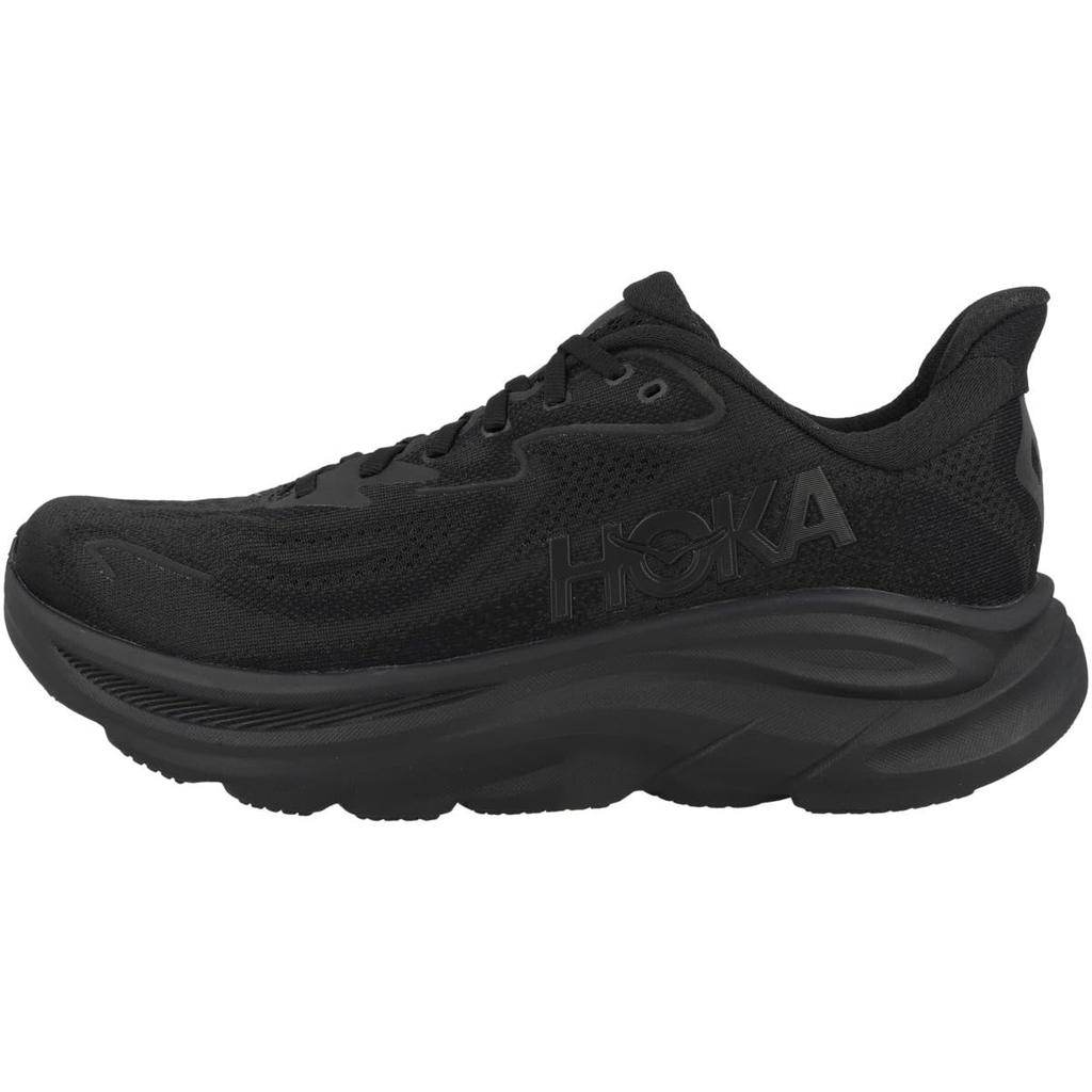 HOKA Clifton 10 Running Black Sneakers for Walking and Road and Cushioned Shoes, (1162030-BBLC), Use, Ultra-Lightweight (Black/Size 26.5/Men's)