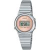 Классические [Casio] часы LA700WE-4AJF женские серебристые