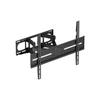 Soporte De Pared AISENS WT70TSR-196 Acero Alta Resistencia Giratorio Inclinable Nivelable 37-80?/40kg/Negro