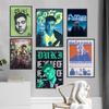 Duki Rapper Poster Movie Sticky Posters Retro Kraft Paper Sticker DIY Room Bar Cafe Esthetic Art Wall Painting