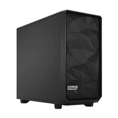 Корпус для ПК Fractal Design Meshify 2 Black Solid Mid-Tower с полигональной сетчатой передней панелью и сплошной боковой панелью. (FD-C-MES2A-01 CS7772)