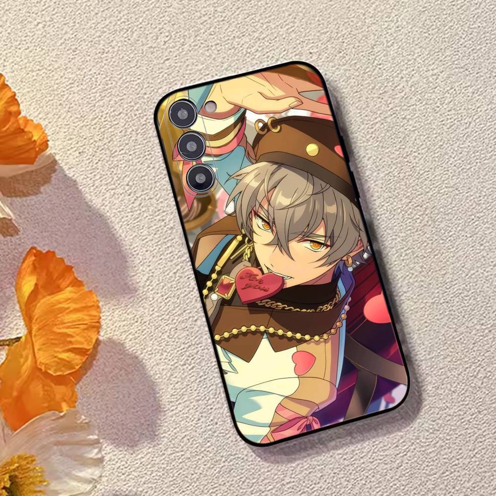 Чехол для телефона Ensemble Stars O-Ogami Koga для Samsung Galaxy A73, A72, A71, A70, A53, A52, A51, Мягкий силиконовый черный чехол