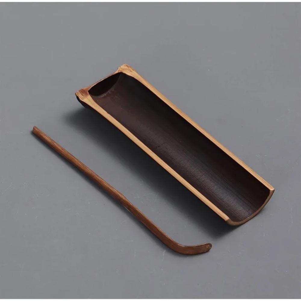 New Handmade Natural Bamboo Tea Scoop High Quality Chinese Style Kung Fu Tea Set Chahe Cha Ze Tea Needle Tea Accessories