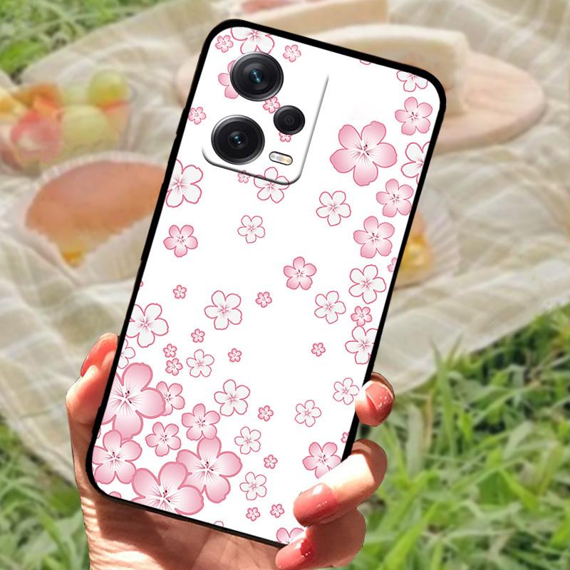 Чехол для Xiaomi Redmi Note 12 Pro 5G, Мягкий силикон, Ударопрочный ТПУ, Funda для Redmi Note 12 Pro 5G NFC, Защитный Capa