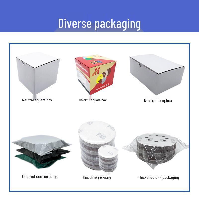 Triangular Sandpaper Set: 152x105mm, 11-Hole, Palm-Sized, Detachable Sheets