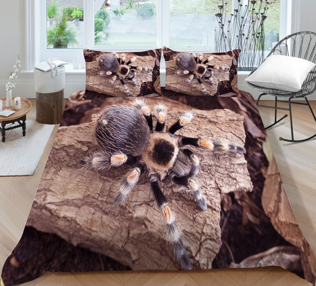 Комплект постельного белья на тему животных, роскошное пуховое одеяло и наволочка с 3D-принтом, 2/3 предмета, полноразмерное постельное белье из Австралии, Германии, США и Великобритании
