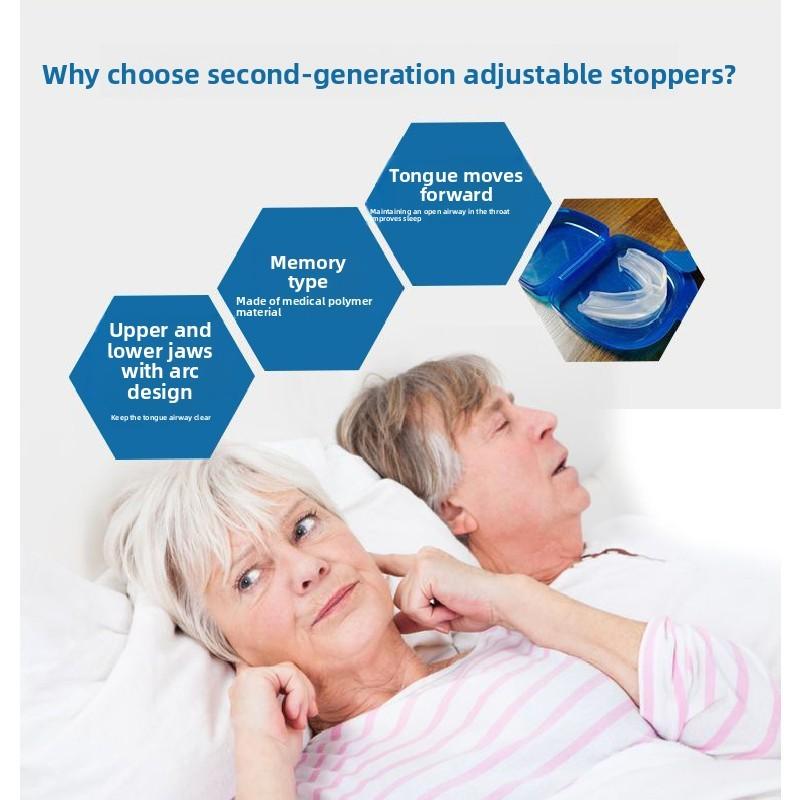 Silicone Anti Snoring Devices For Men And Women With Physical Stop Snoring Function For Sleep Comfort