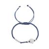 Minsheng Lucky Lotus Woven Hand Strap Bracelet Female Light Luxury Minority Exquisite Hand-Woven Hand Jewelry New Chinese Style
