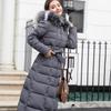 Women's Winter Down Coat Clothes Cotton-Padded Thickening Down Casual Winter Coat Long Jacket Down Parka