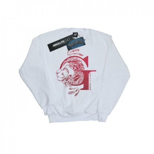 Harry Potter Mens Gryffindor Glitter Sweatshirt