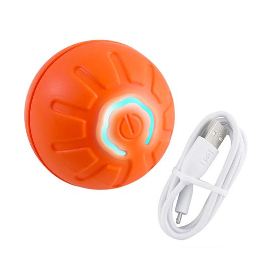 Интерактивная игрушка для собак Мяч для маленьких и средних собак, активируется движением, автоматическая, интеллектуальная