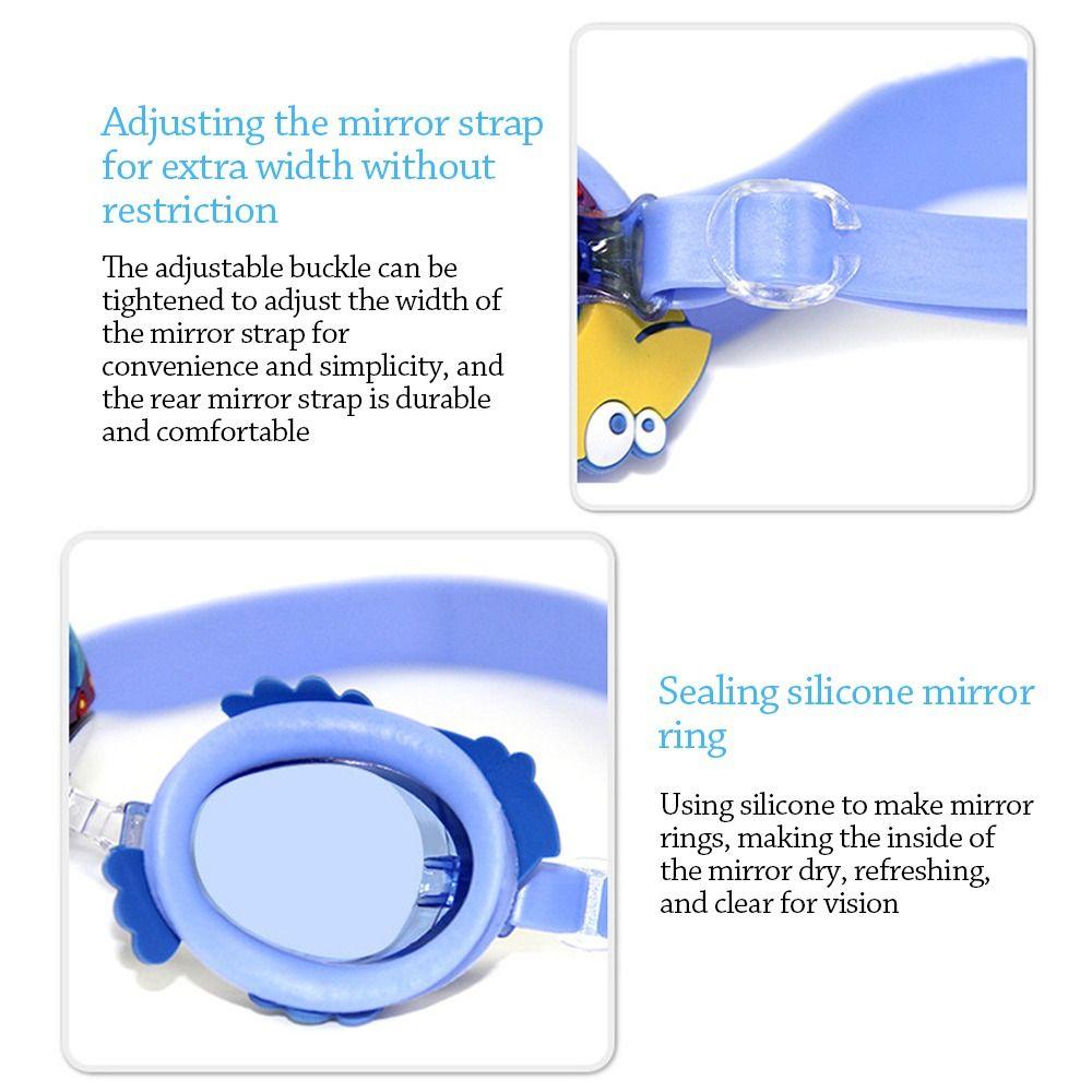 Anti-Fog Kids Swimming Goggles UV Protection Eyeglasses Water Sports Swimming Eyewear Children