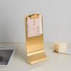 Metal Hard Plate Document Typing Paper Stand Vertical Design Receipt Holders  Restaurant Use